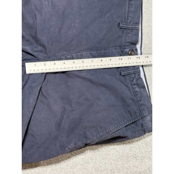 Polo Ralph Lauren Shorts Mens W34 Stretch Classic Fit Navy Blue Chino Golf - Picture 7 of 14